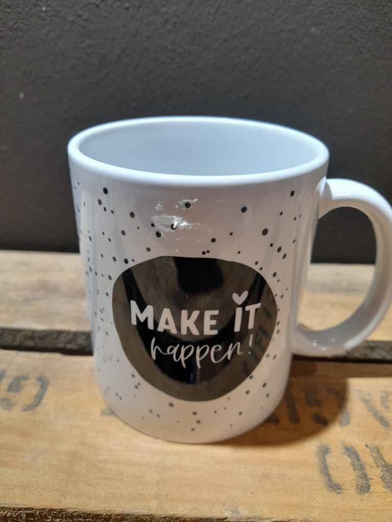 [NULL] Tasse "Make it happen"